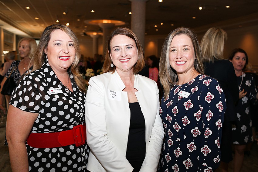 Alicia Chambers, Stacey Corley and Jeney Slusser
