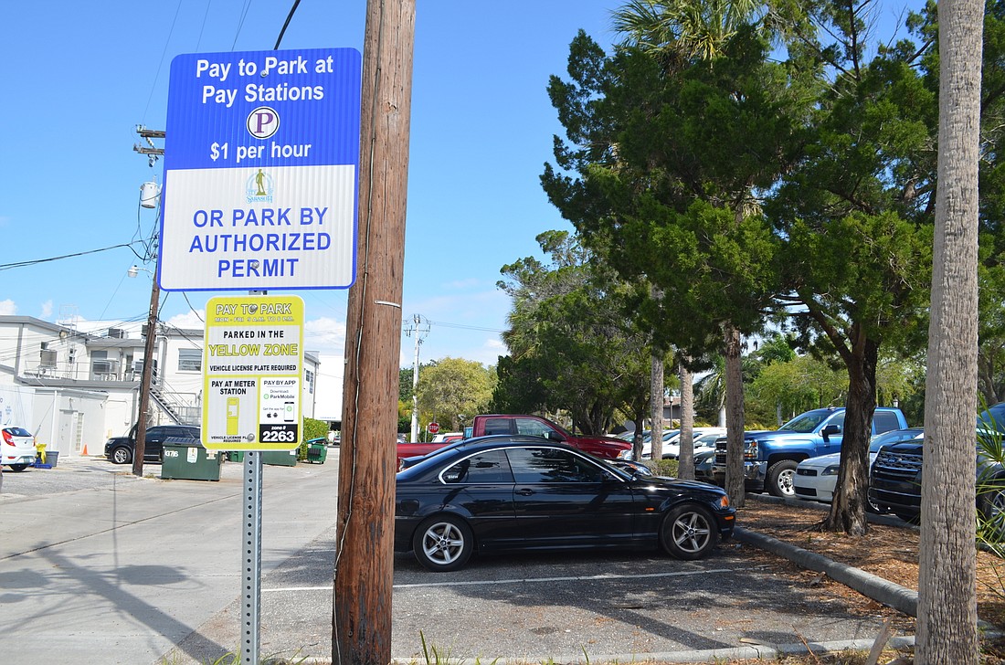 The city has designated spaces in the parking garage, a surface lot and alleys for St. Armands Circle employees to park with a permit. Circle businesses are concerned about a potential shortage of permits.