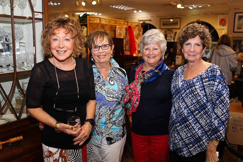 Linda DePadilla, Jan Mallory-Wood, Mary Packham and Ellen Binder