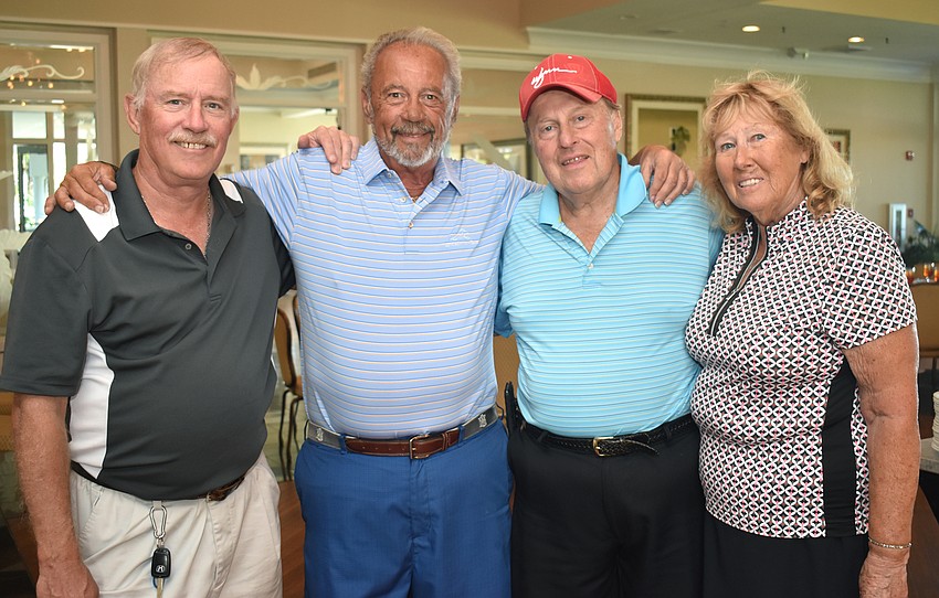 John Miller, Dave Grames, John Dough and Brenda Tiano