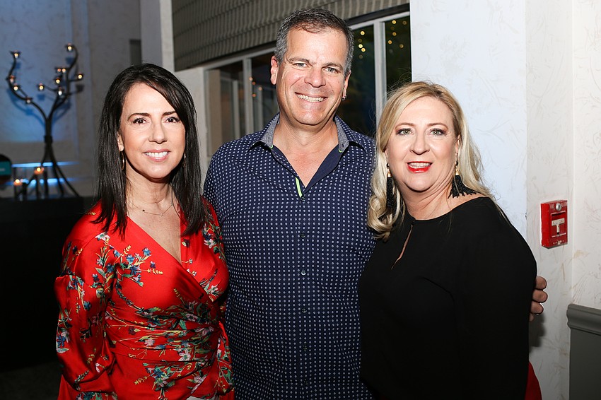 Clara and Roberto Villanueva  with Kim O'Connor