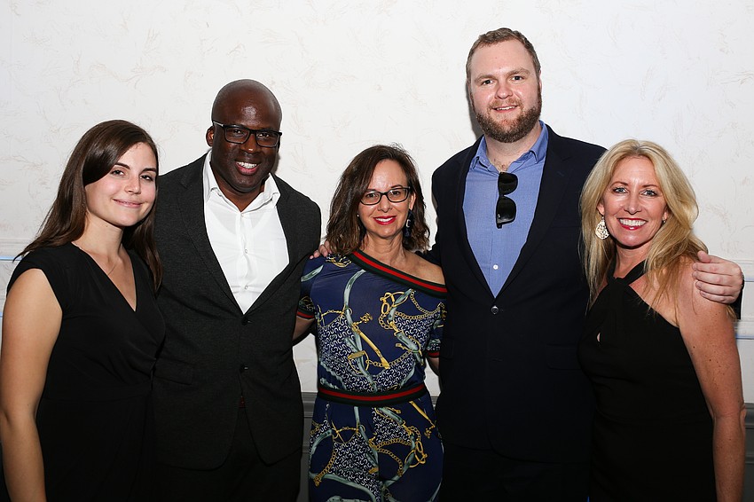 Isabel Lower, Mark Smith, Kim Livengood, Murray Devine and Sheryl Vieira