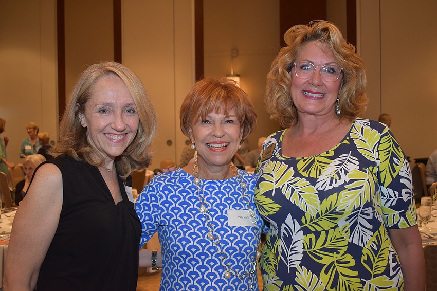Colleen Farrell, Polly Stark and Marcia Sherwin