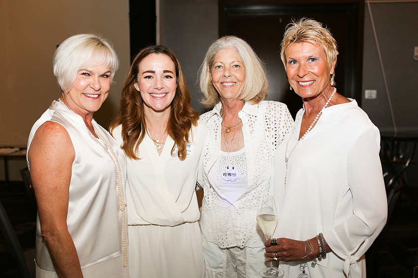 Teresa Jones, Executive Director Christen Benson, Cindy Kaiser and Karen Johnson