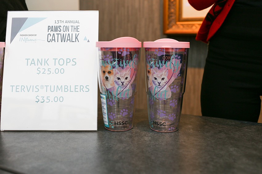 There were Tervis tumblers and T-shirts on sale.