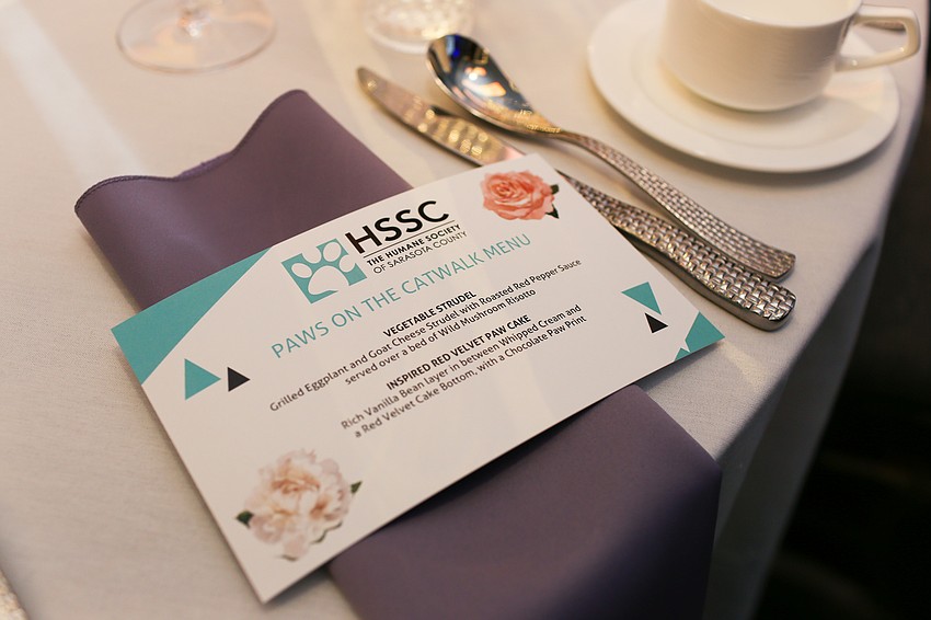 The main menu item was a vegetarian eggplant option.