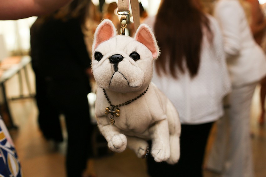 Amy Sankes had a Frenchie purse.