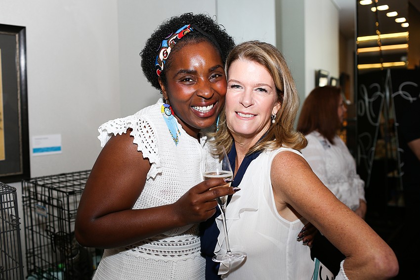 Tomeika Hunter Koski and Elizabeth Moore