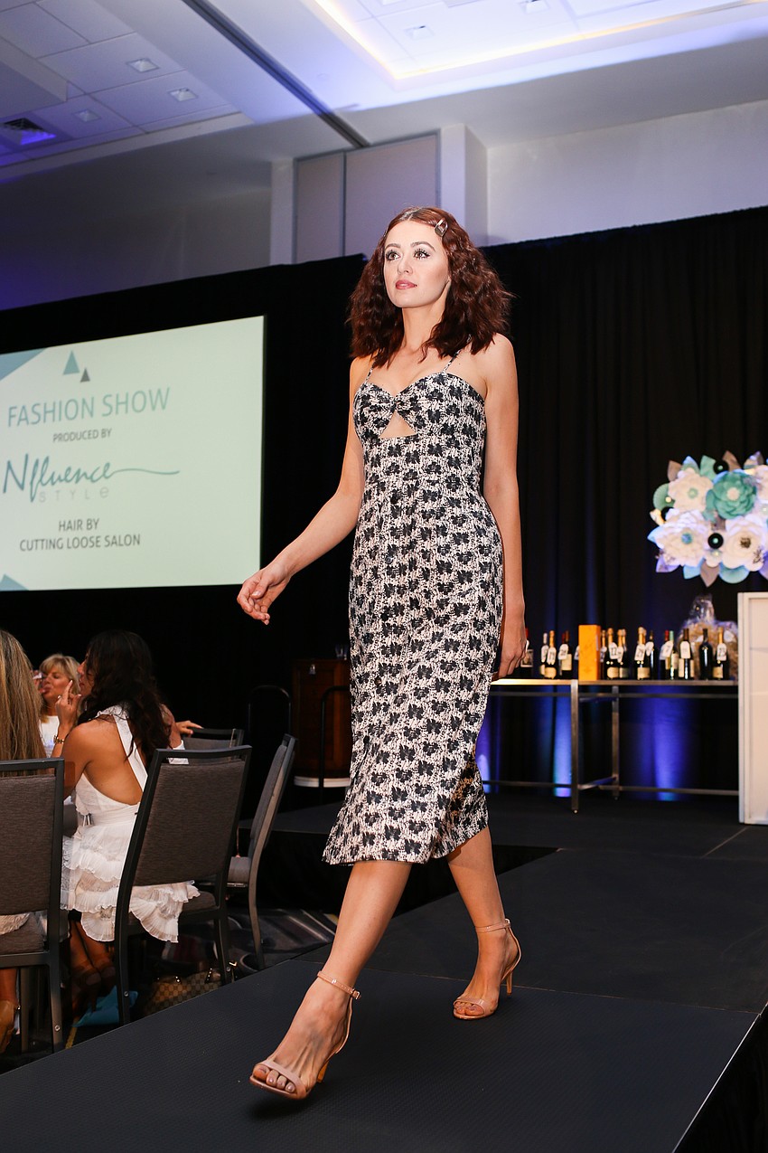 The fashion show was put on by Influence Style.