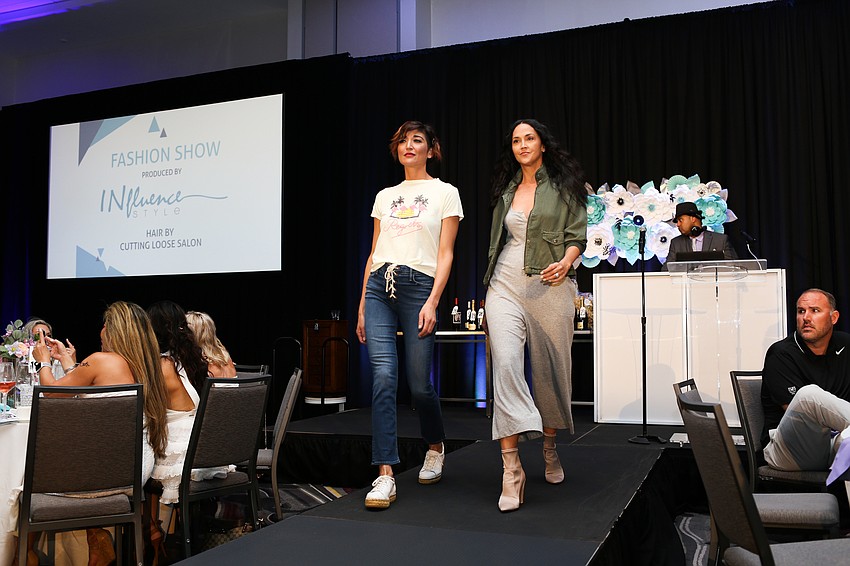 The fashion show was put on by Influence Style.
