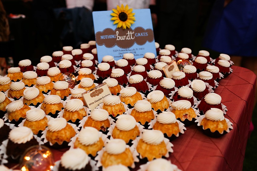 Nothing Bundt Cakes served dessert.