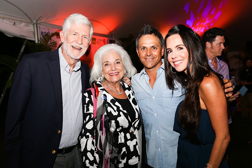 Dennis and Graci McGillicuddy with Brian and Diana Roberts