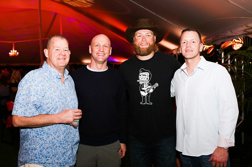 John McGuiness, Jim Wall, Andrew Cashner and Ryan Hegarty