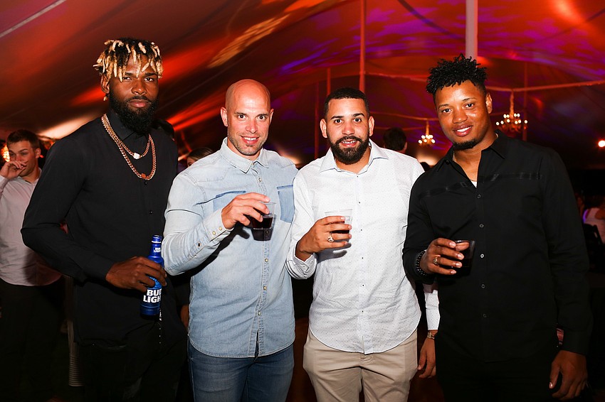 Miguel Castro, Gabriel Ynoa, Pedro Araujo and Joseph Hogarty