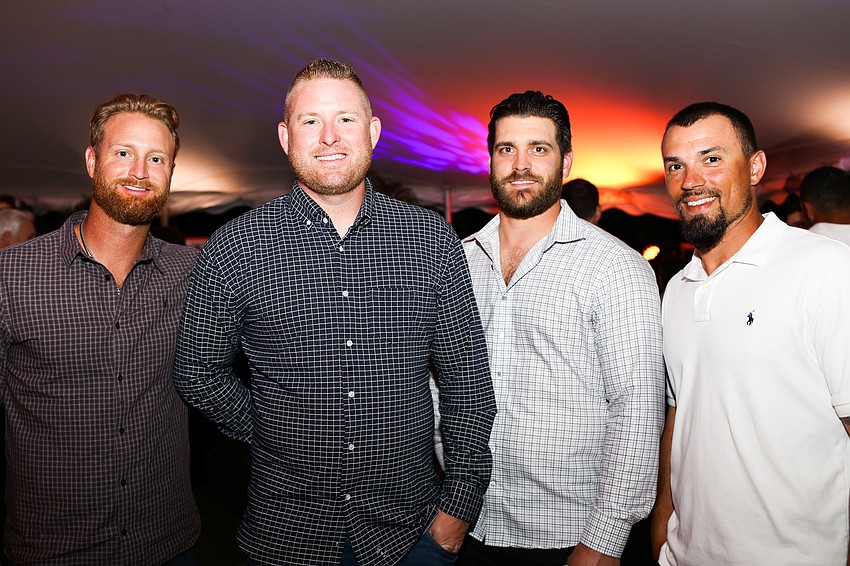 Alex Cobb, Black Cain, Josh Osich and Jace Peterson