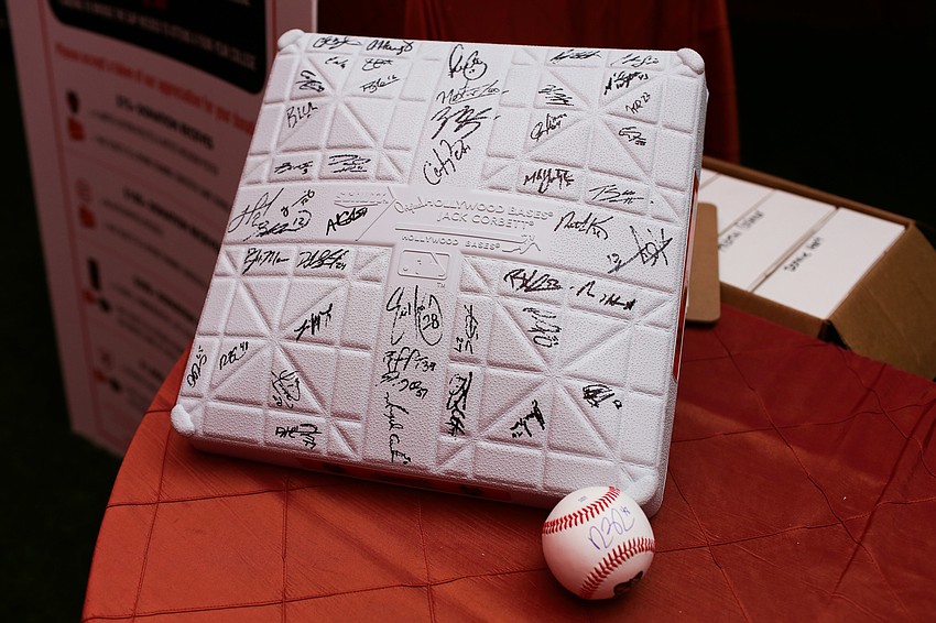 A player signed base was available in the auction.