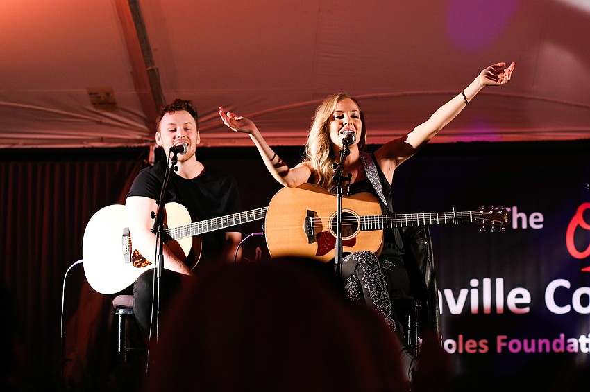 MacKenzie Porter sings one of her new songs.