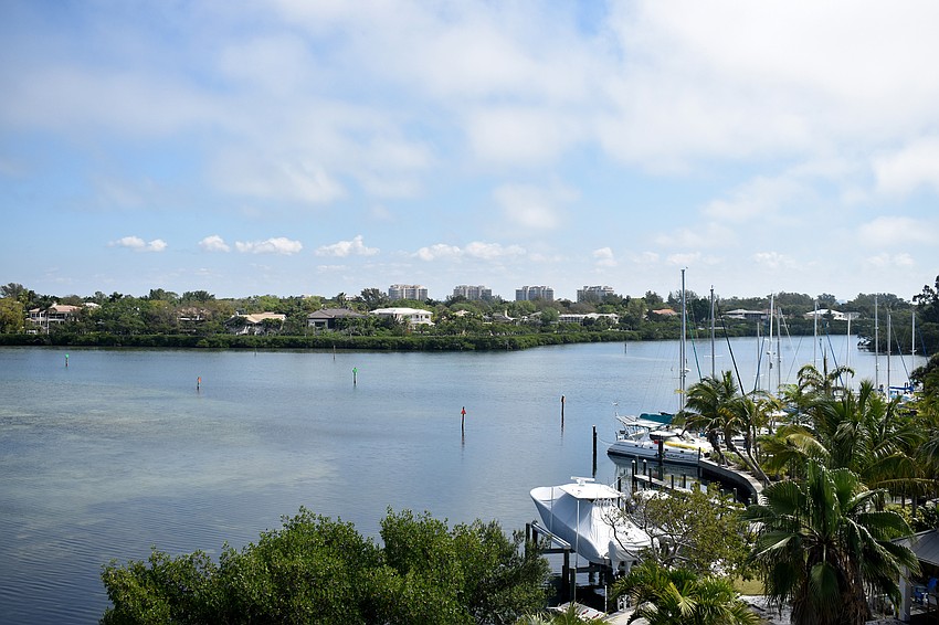 The home at 3470 Gulf of Mexico Drive offered views of Sarasota Bay and the Gulf of Mexico.