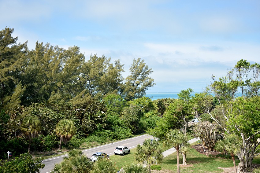 The home at 3470 Gulf of Mexico Drive offered views of Sarasota Bay and the Gulf of Mexico.