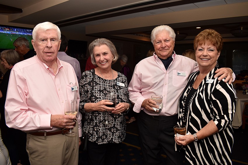 Guy and Muriel Boyle, Richard Fountain and Elaine Coulter
