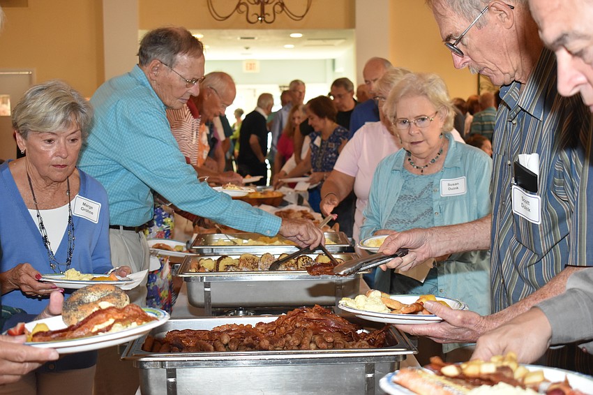 The breakfast was free for members of the SKA.