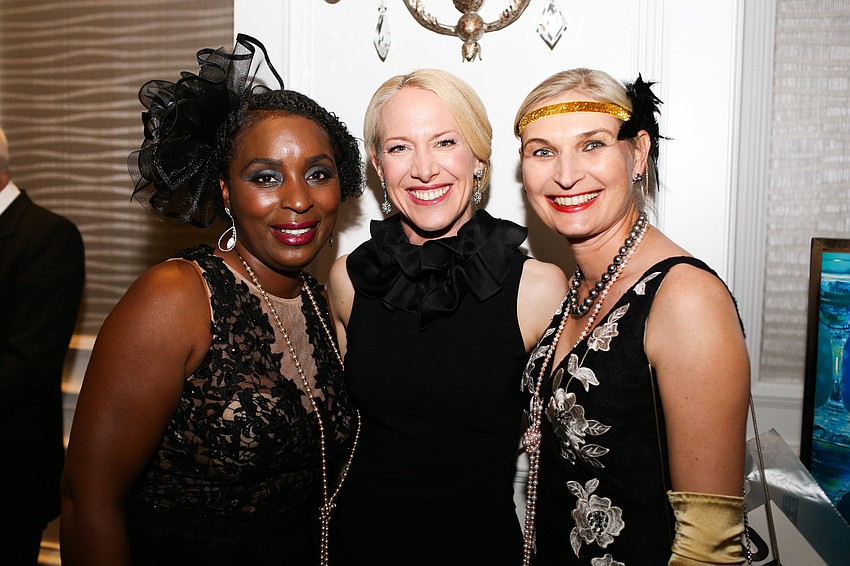 Tomeika Hunter Koski, Ariane Dart and Tatiana Twarowski