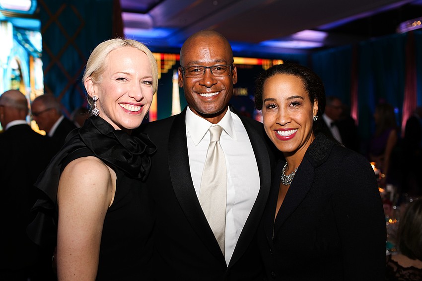 Ariane Dart with Brian and Caroline Ellerson