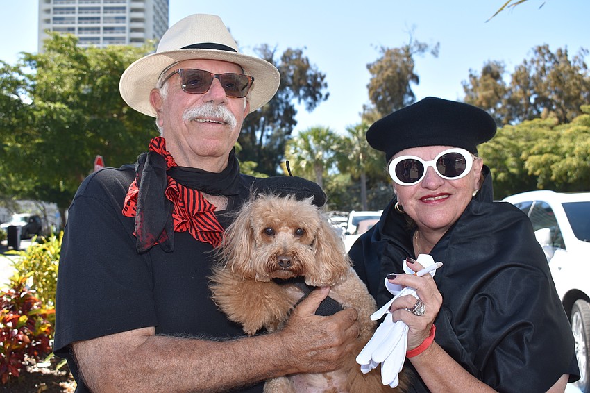 Tom and Shan DiNapoli with Lucky Boy
