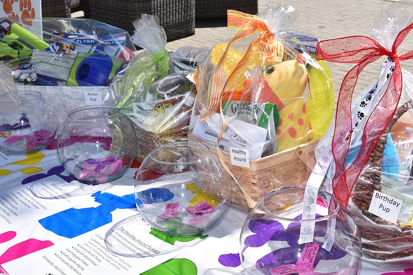 Items were raffled away to benefit the Yacht Squad and the Payton Wright Foundation.