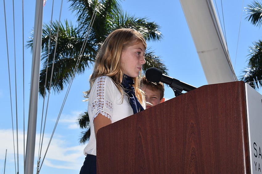 Danika Hoddinott was one of the Yacht Squad members that got the program going.