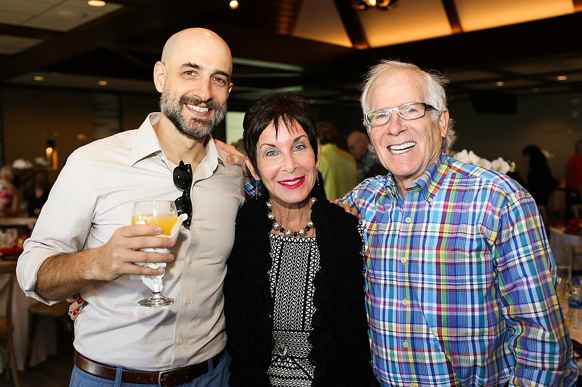 Matt Katz with Janis and Ron Collier