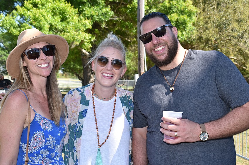 Erica Benarroch, Christina Schneider and Jason Schneider