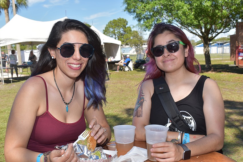 Yanelie Llorca and Andrea Rios