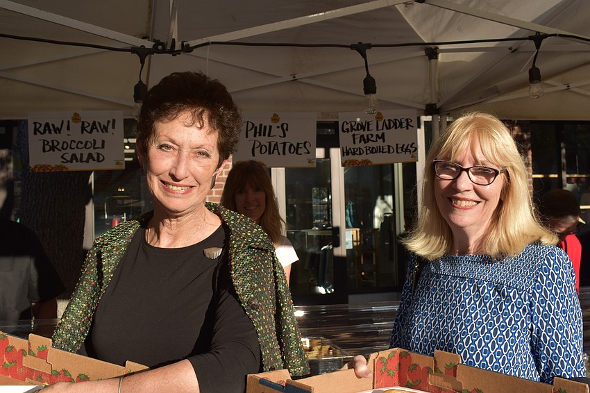 Carol Cohen and Barb Standich