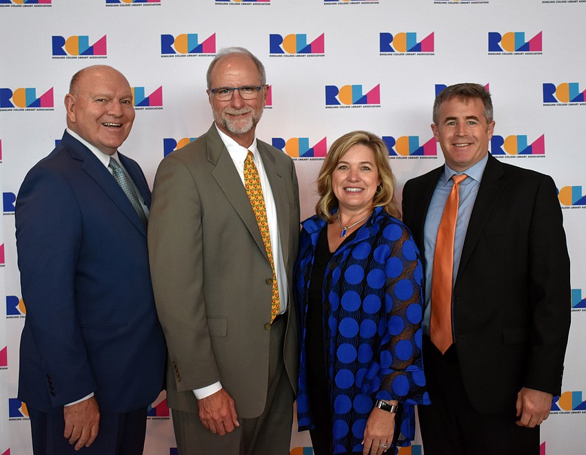Sabal Trust Company principal Ron Koepsel, principal Susan Hines, managing principal Lowe Morrison and president/CEO Bryant Jones.