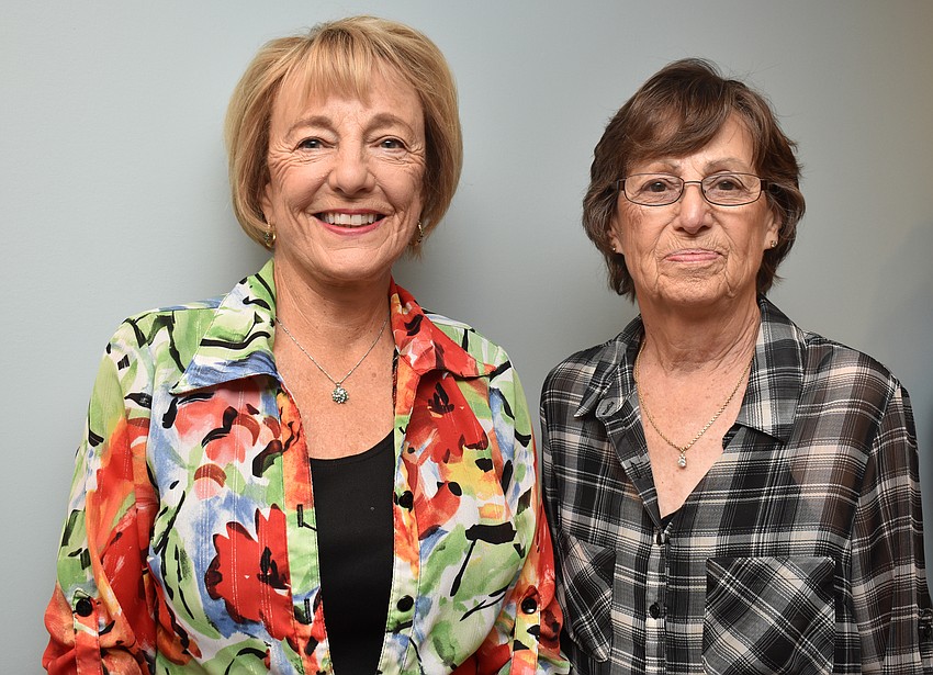 Event co-chairwomen Donna Dolan and Betty Rahm