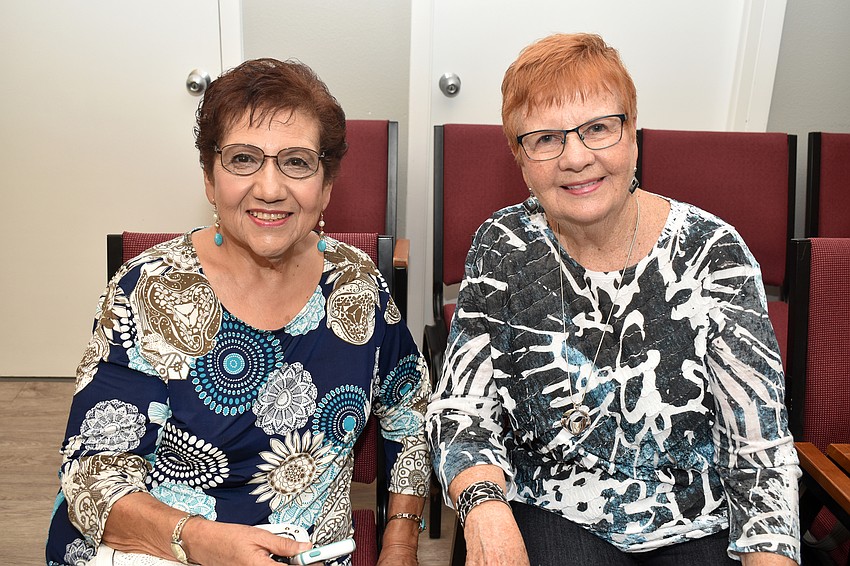 Toni Hodson and Pat Young