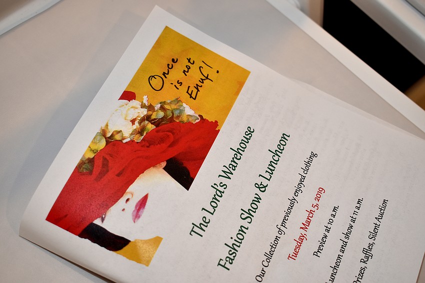 The Lord’s Warehouse fashion show presented clothing that is available in the shop.