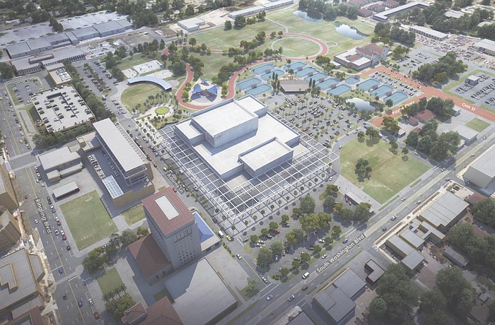 The orchestra has shared preliminary renderings showing its desired location for the concert hall. The organization said any project would not eliminate any amenities within the park.