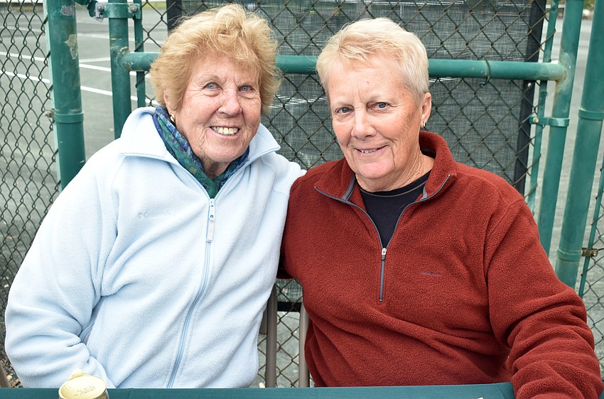 Dolores Levy and Cathy Powell