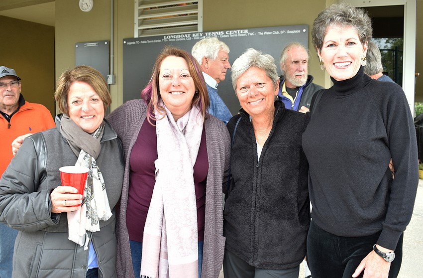Sandy Campbell, Heather Whitfield, Carol Richard and Faye Blakely