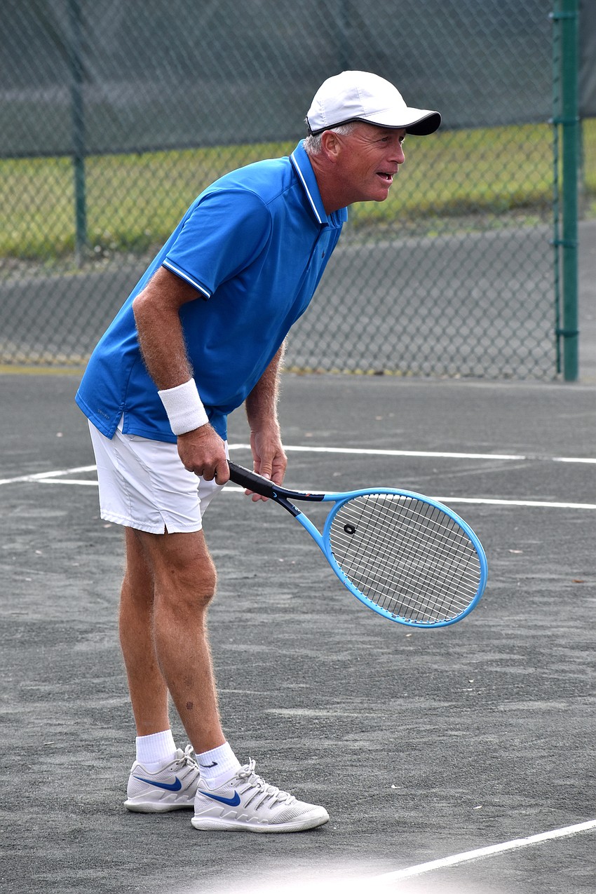 Jeff Otterbein competes in the Battle of the Pros.