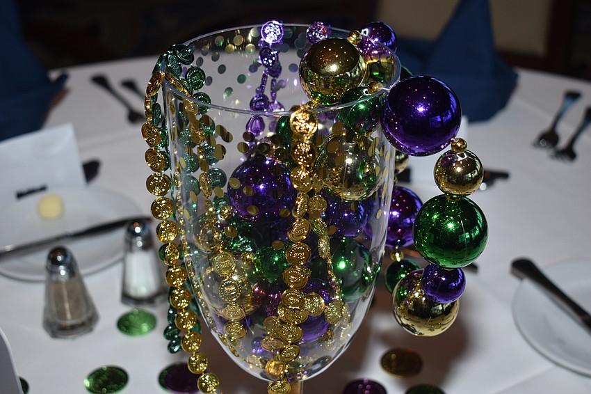 The event was held on Mardi Gras, which was the theme of the meeting.