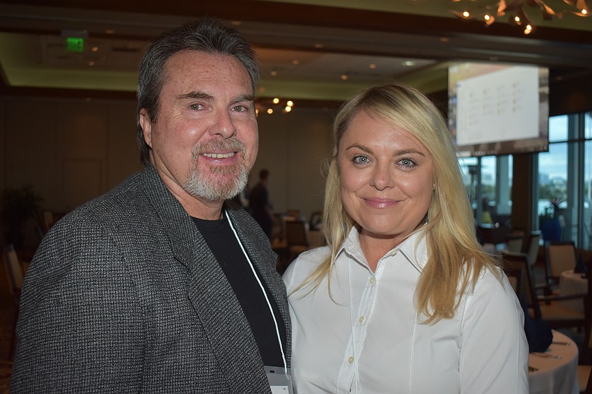 Dave Martinez and Cretia Tuffile