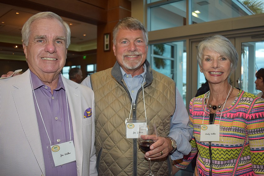Jim Walker, Jim Johnson and Wendy Walker