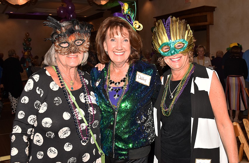 Nancy Spencer, Debby Pratt and Enid Perry