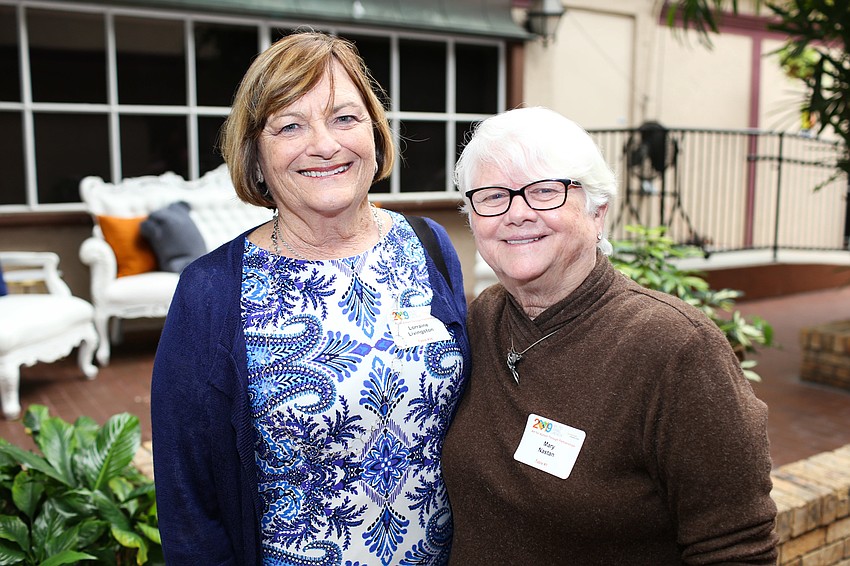 Lorraine Livingston and Mary Nastan