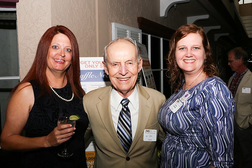 Kathie Brady, Bill Moore and Cheryl Albright