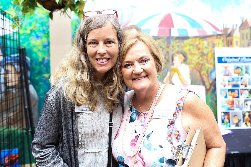 Jeannine Ryan and Val Vance