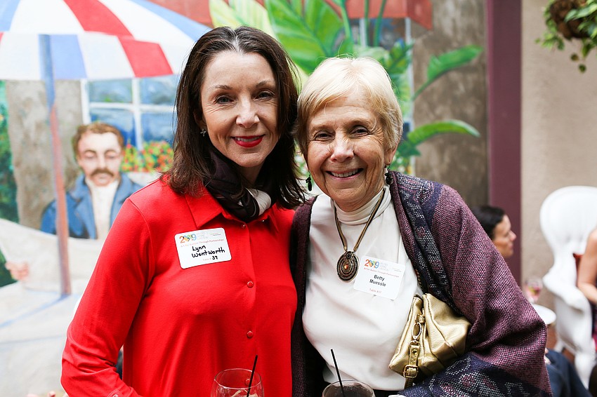 Lynn Wentworth and Betty Muessle